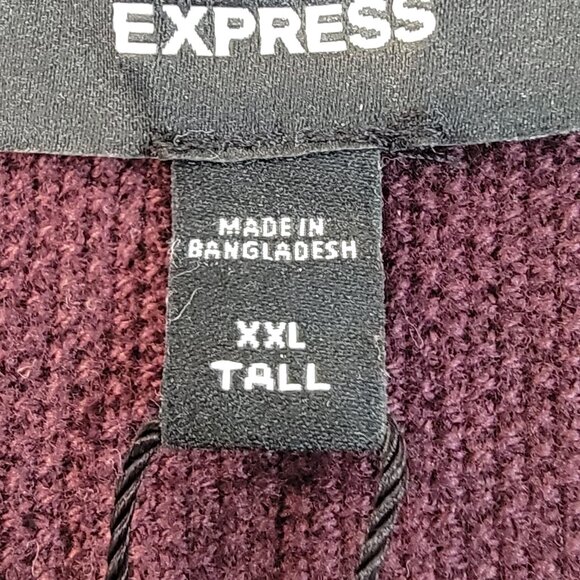 Express Short Sleeve Cotton Knit Sweater – 100% Cotton – Size XXL - Picture 3 of 6